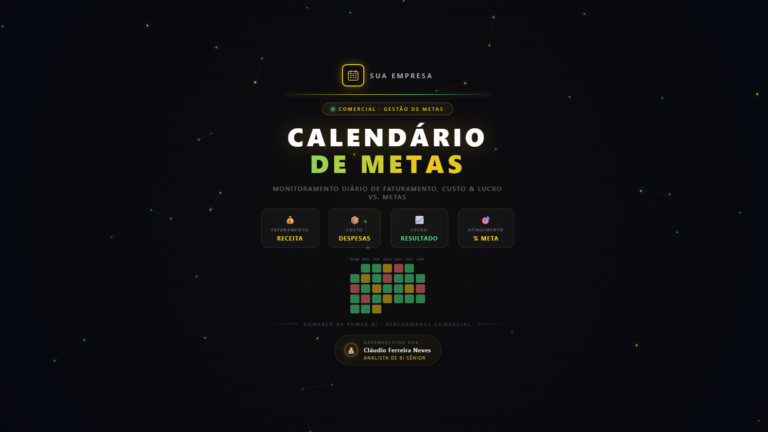 Calendário de Metas
